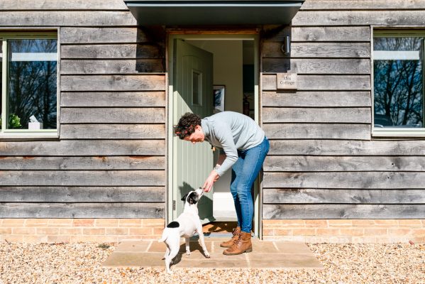 Dogs welcome at Gravel Farm, Ely